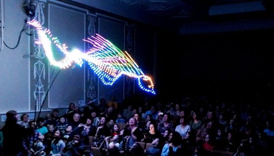 Представление световых кукол. Театр Николая Зыкова (Москва), Великие Луки