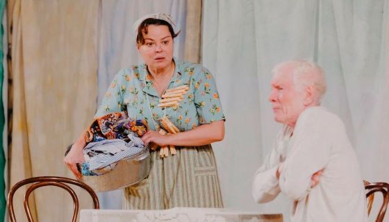 Спектакль «Любовь и голуби», Великие Луки