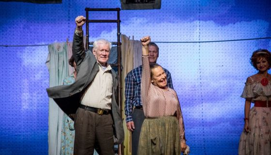 Спектакль «Любовь и голуби», Великие Луки